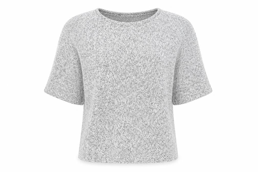 Womens UK Size XS Basic Grey Pullover Jumper