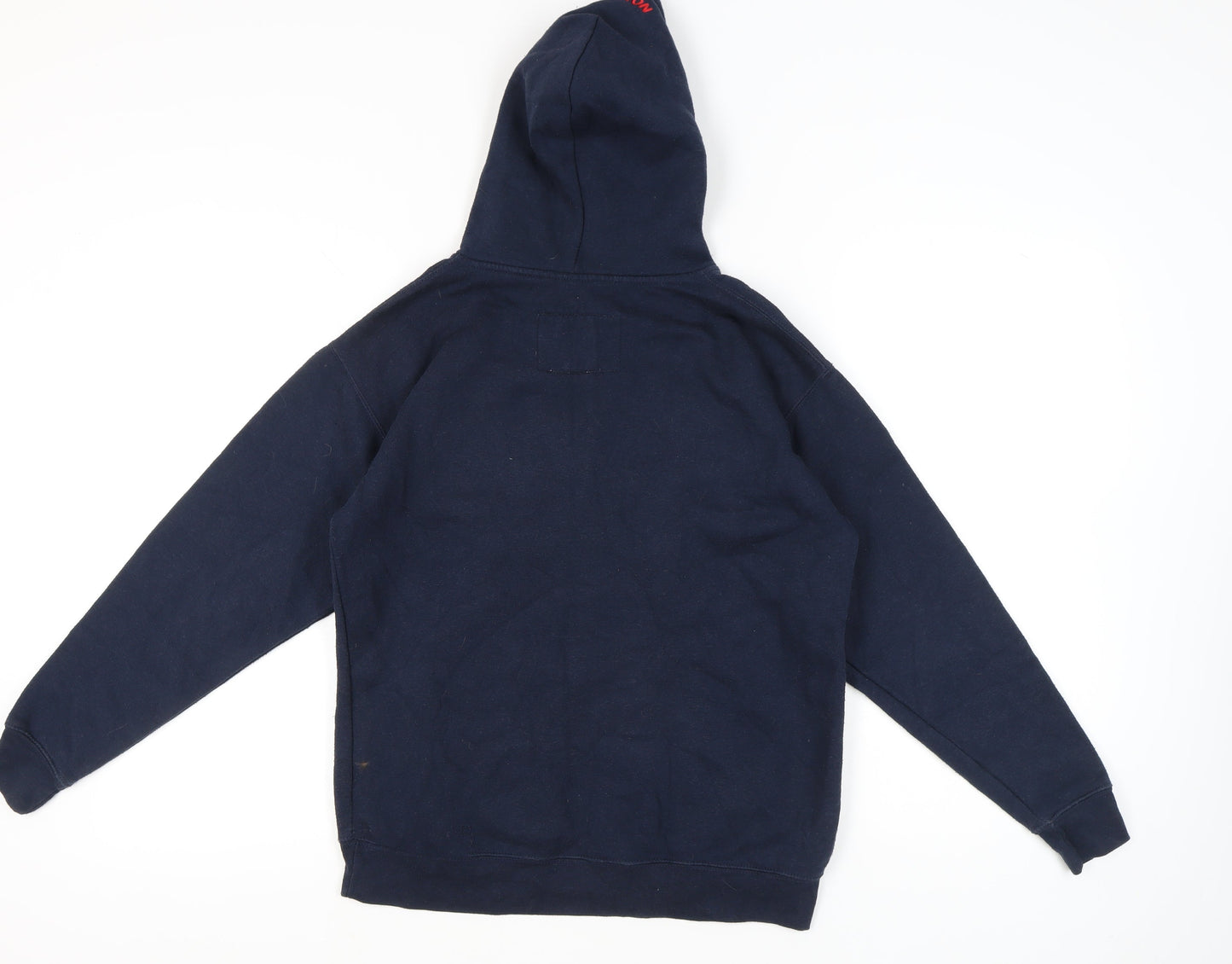 Bay State Gear Womens Navy Boston Hoodie XS Pullover Cotton Blend