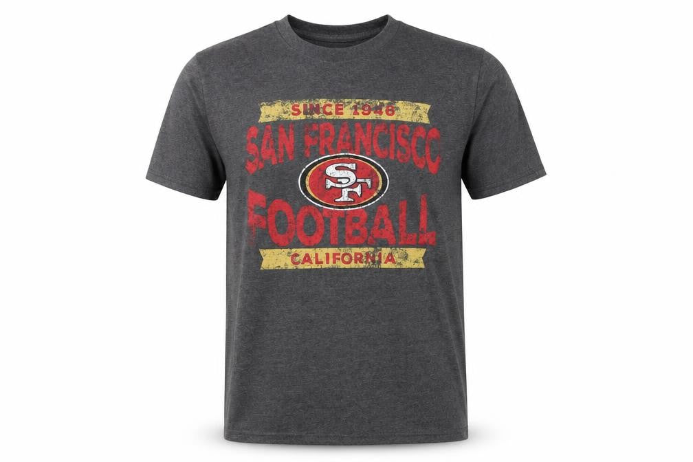 Mens UK Size S NFL Team Apparel Grey  T-Shirt