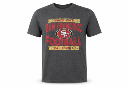 Mens UK Size S NFL Team Apparel Grey  T-Shirt