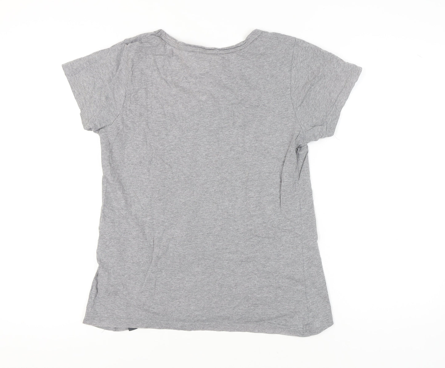 Peter Storm Womens Grey Floral Graphic T-Shirt Size 18