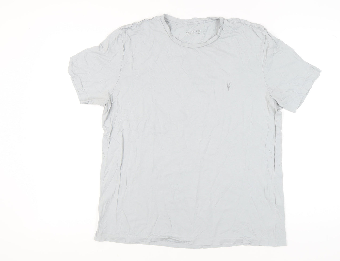 Mens UK Size 2XL AllSaints Grey  T-Shirt