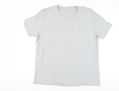 Mens UK Size 2XL AllSaints Grey  T-Shirt