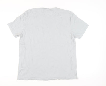 Mens UK Size 2XL AllSaints Grey  T-Shirt
