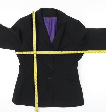 Dorothy Perkins Women’s Black Blazer Jacket Size 10 Classic Workwear