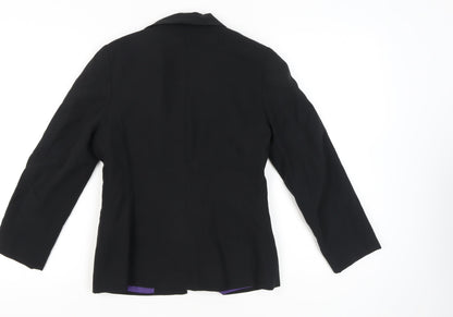 Dorothy Perkins Women’s Black Blazer Jacket Size 10 Classic Workwear