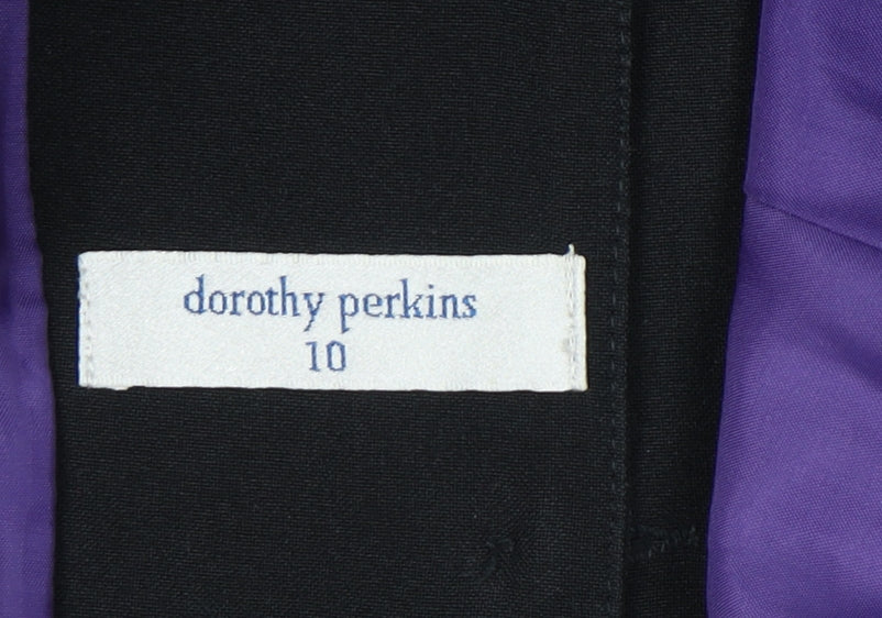 Dorothy Perkins Women’s Black Blazer Jacket Size 10 Classic Workwear