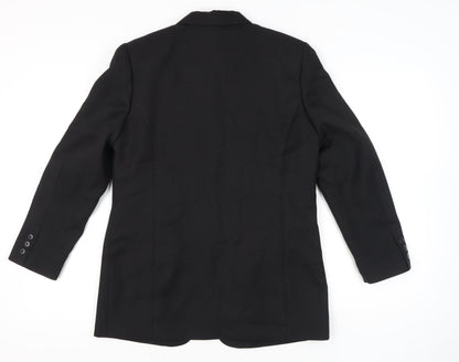 Classic Woman Black Blazer Jacket Women Size 14 UK Work Formal