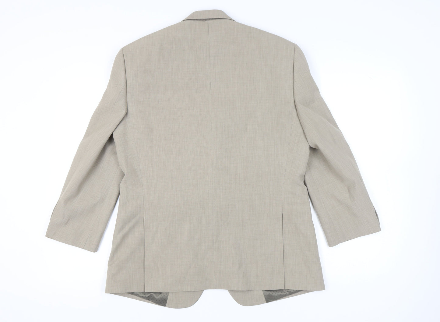 Mens UK Size 40 Greenwoods Regular Beige Suit Jacket