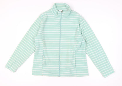 Womens UK Size M Anne de Lancay Green Basic Jacket
