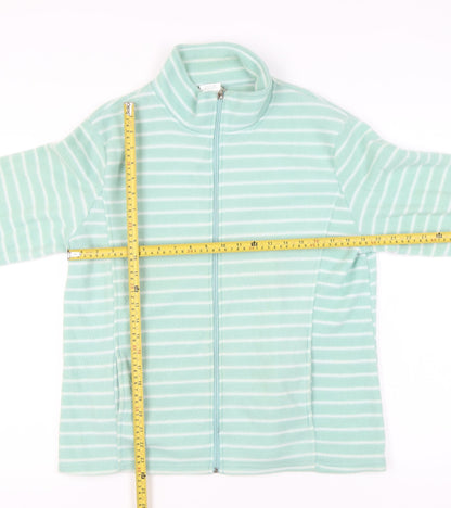 Womens UK Size M Anne de Lancay Green Basic Jacket