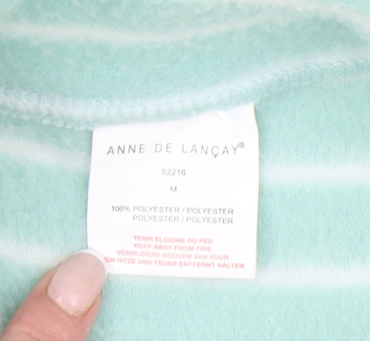 Womens UK Size M Anne de Lancay Green Basic Jacket