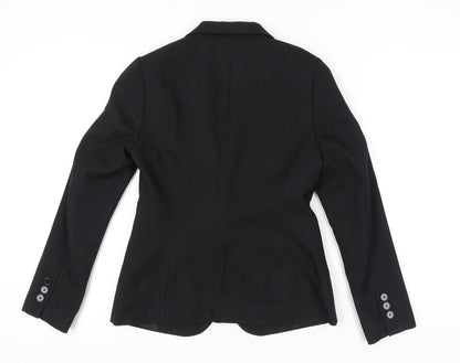 Atmosphere Womens Black Blazer Jacket Size 10 Regular Fit Workwear