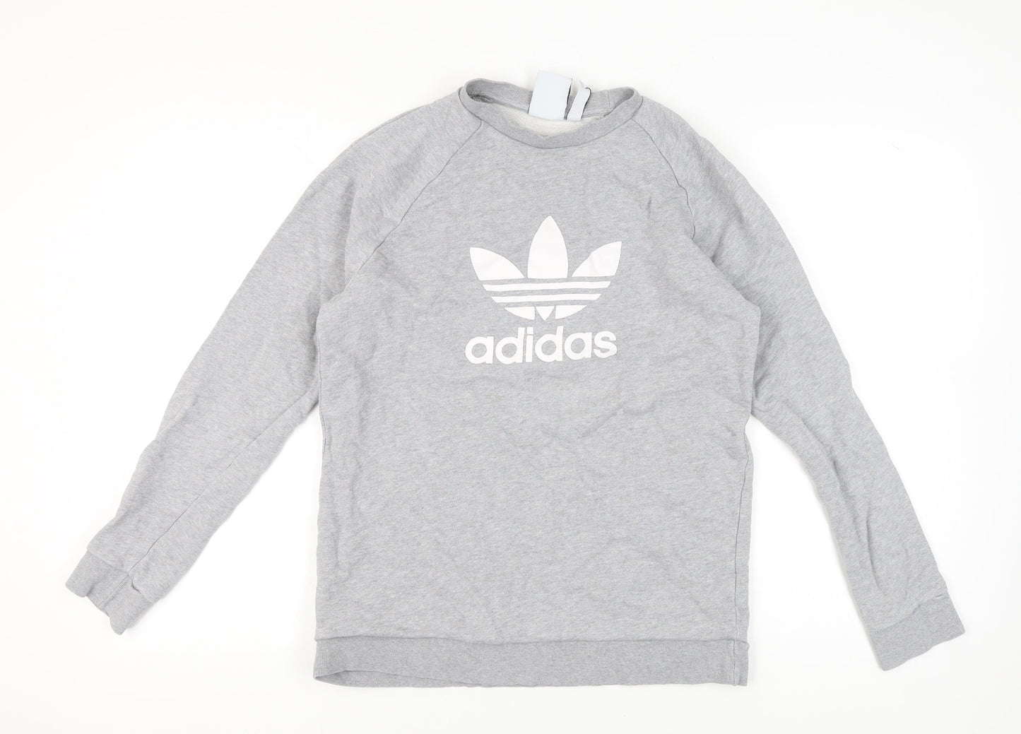 Mens UK Size M adidas Grey Pullover Sweatshirt