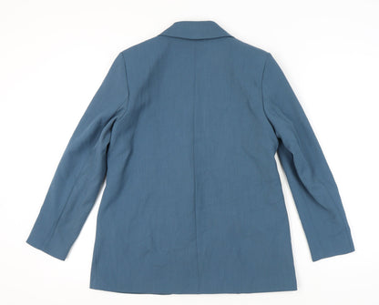 Primark Women’s Blue Blazer Jacket Size S Regular Fit Workwear