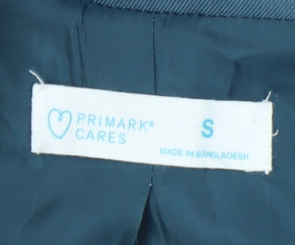 Primark Women’s Blue Blazer Jacket Size S Regular Fit Workwear