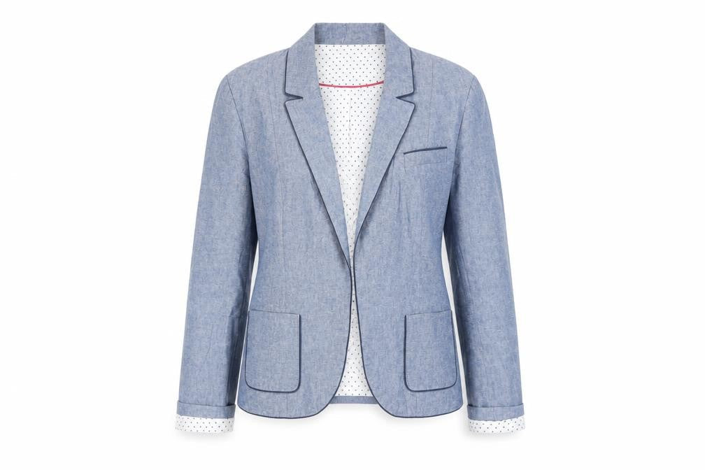 Womens UK Size 12 Atmosphere Regular Blue Blazer