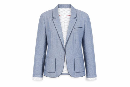 Womens UK Size 12 Atmosphere Regular Blue Blazer