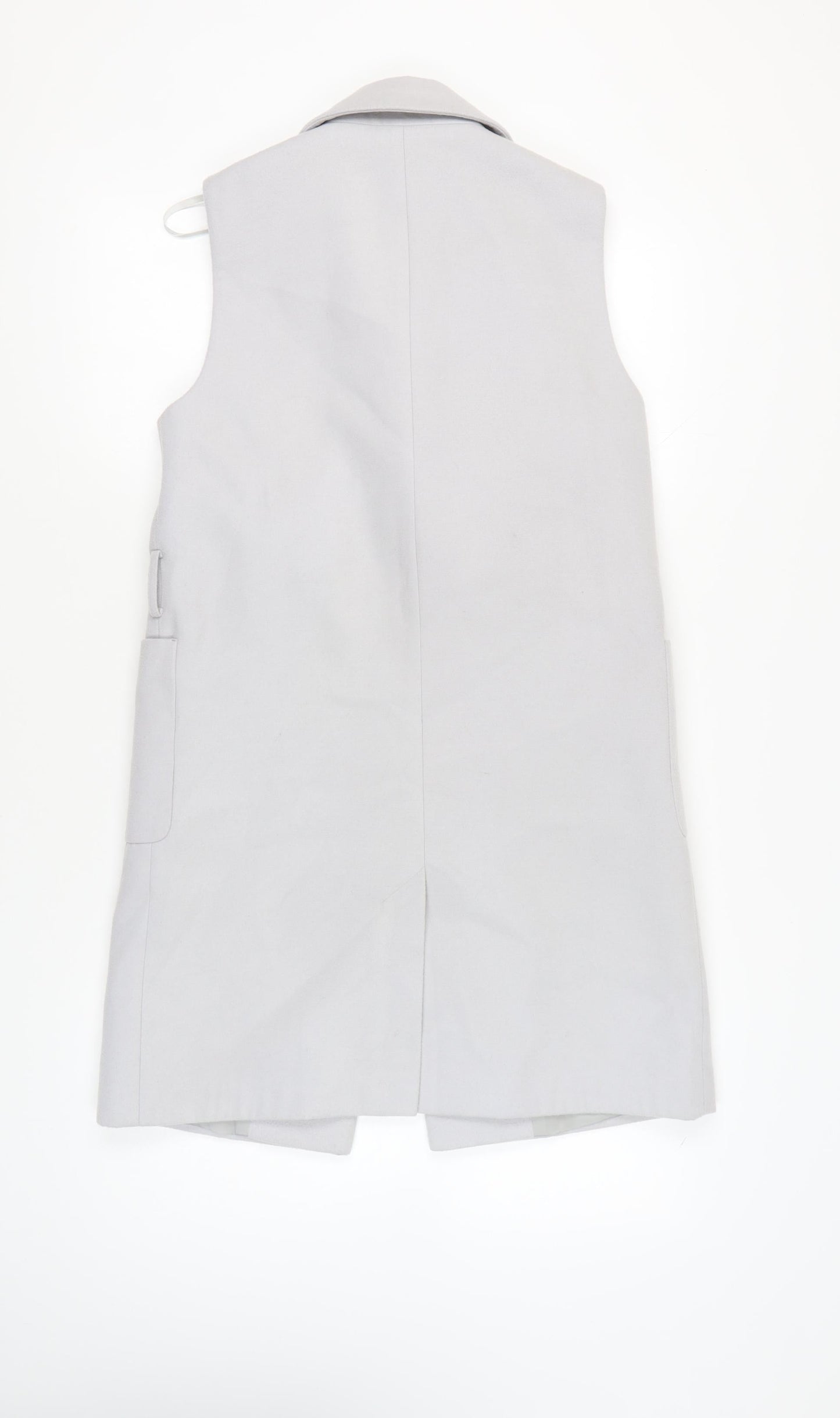 Womens UK Size 10 Topshop Grey Longline
