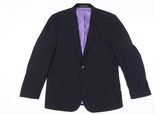 Mens UK Size 42 Harry Brown Regular Black Suit Jacket