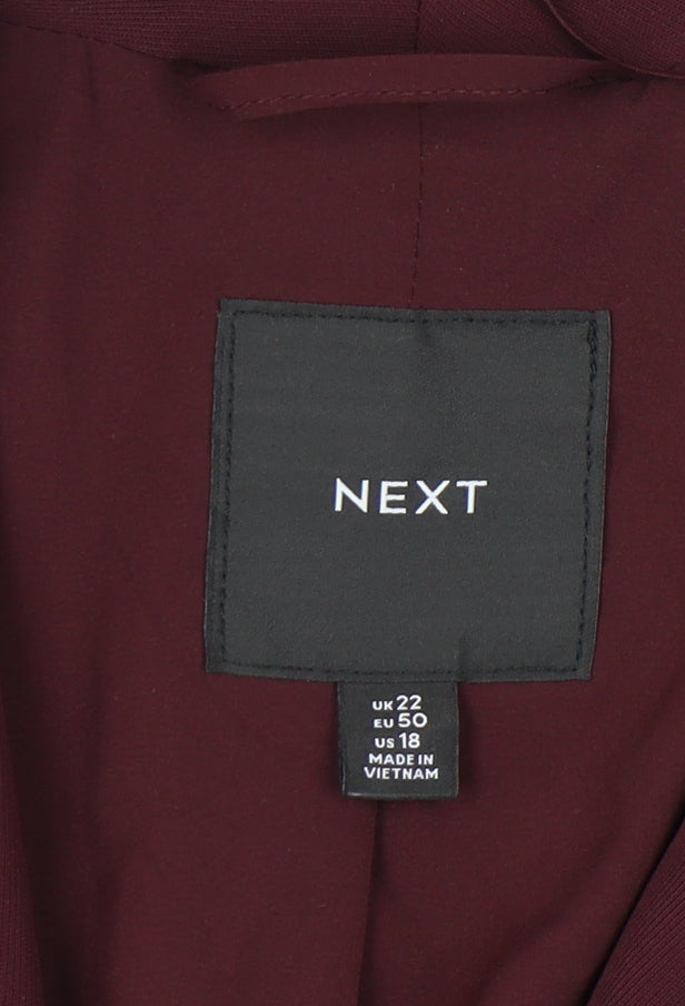 Next Women’s Red Plus Size 22 Shawl Collar Blazer Jacket