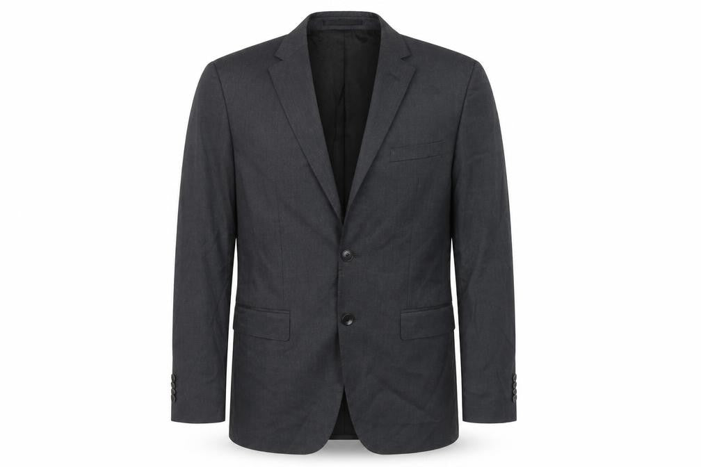 Mens UK Size 38 HUGO BOSS Regular Grey Suit Jacket