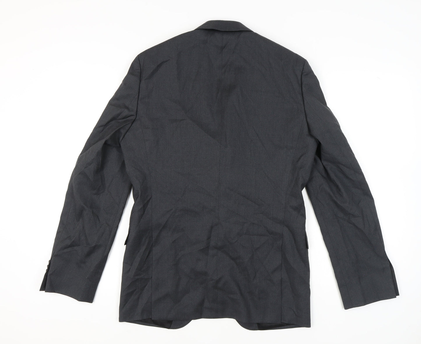 Mens UK Size 38 HUGO BOSS Regular Grey Suit Jacket