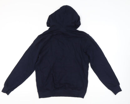 Fabric Flavours Girls Friends Navy Blue Pullover Hoodie 15-16Y TV Logo