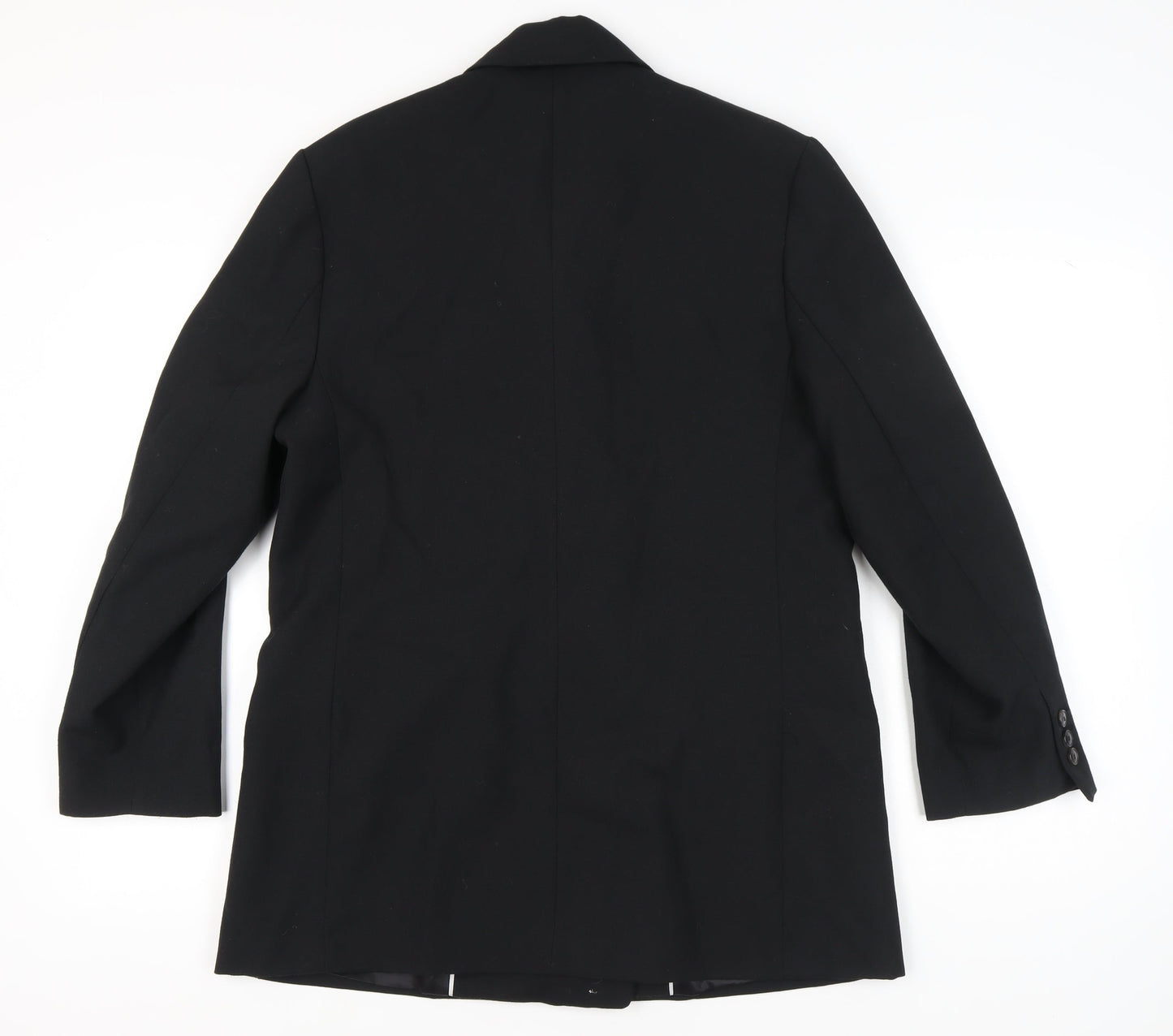 Mango Women’s Black UK 12 Classic Wool Blend Blazer