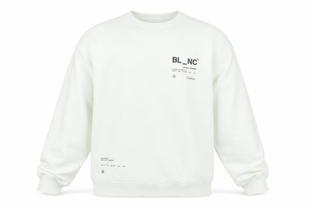 Mens UK Size S River Island White Pullover Sweatshirt