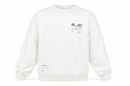 Mens UK Size S River Island White Pullover Sweatshirt