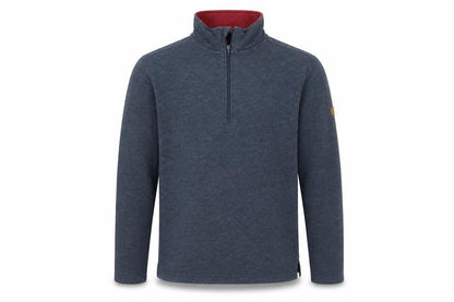 Mens UK Size S Trespass Blue Henley Sweatshirt