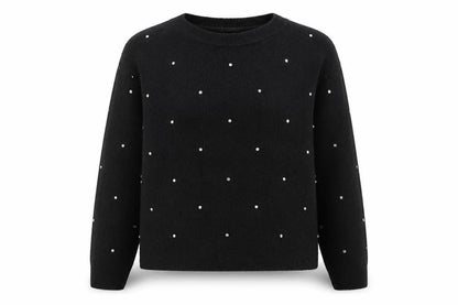 Womens UK Size 8 H&M Black Pullover Jumper
