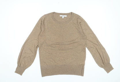 Womens UK Size 8 NEXT Beige Pullover Jumper