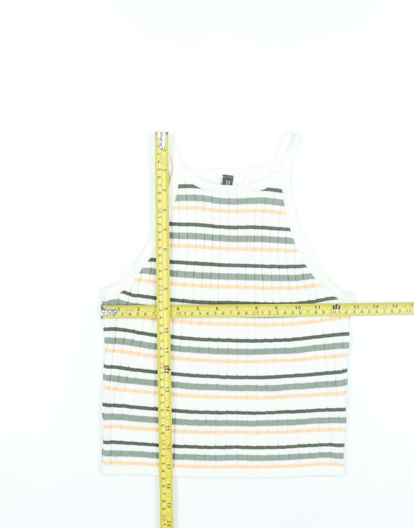 Womens UK Size S H&M Multicoloured Camisole Tank