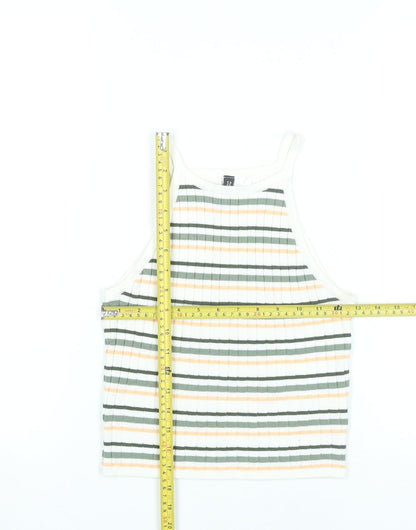 Womens UK Size S H&M Multicoloured Camisole Tank
