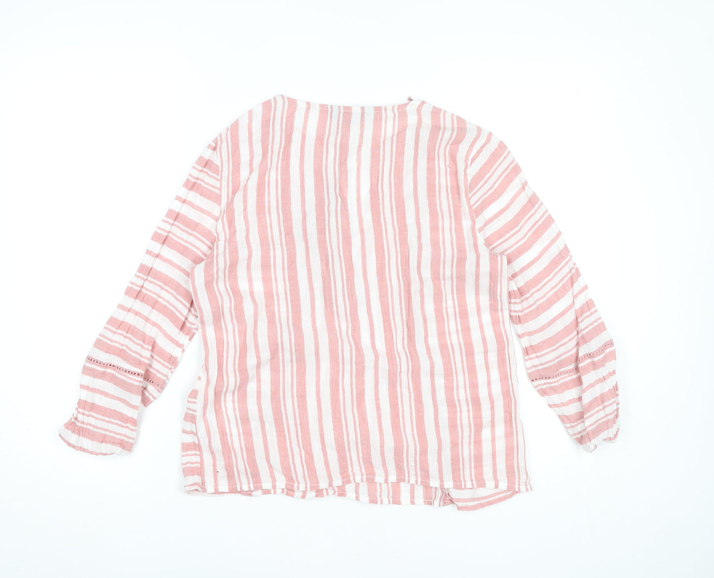Womens UK Size 10 Principles Pink Tunic Blouse