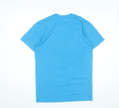 Mens UK Size S Hollister Blue  T-Shirt