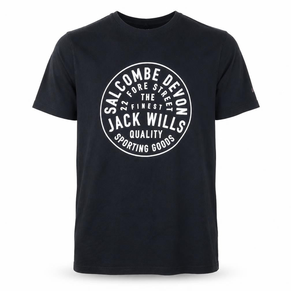 Mens UK Size XS Jack Wills Black  T-Shirt