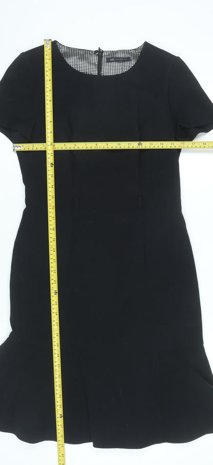 Marks and Spencer Women’s Black Size 10 Sheath Knee Length Dress