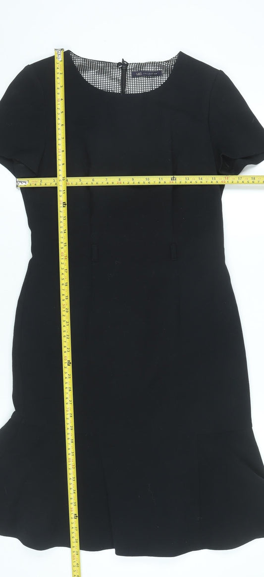 Marks and Spencer Women’s Black Size 10 Sheath Knee Length Dress