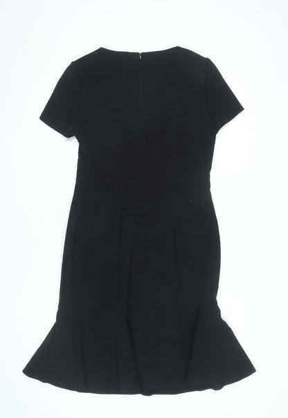 Marks and Spencer Women’s Black Size 10 Sheath Knee Length Dress