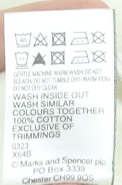 Marks and Spencer Womens Ivory Cargo Shorts Size 22 Cotton Summer