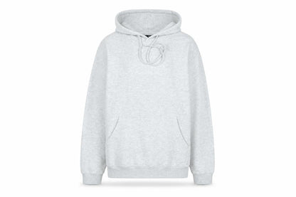 PrettyLittleThing Women’s Grey XS Pullover Hoodie Cotton Blend