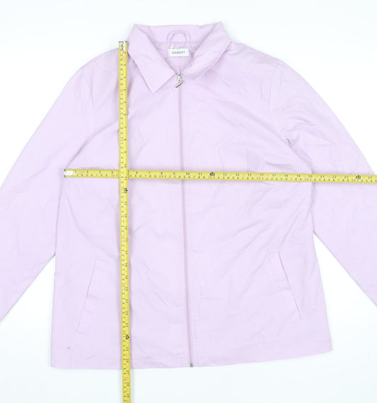 Womens UK Size 16 Damart Pink Basic Jacket