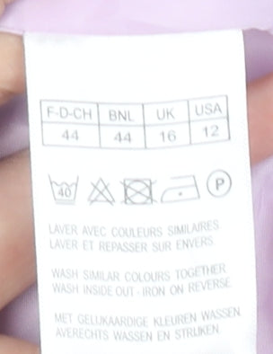 Womens UK Size 16 Damart Pink Basic Jacket