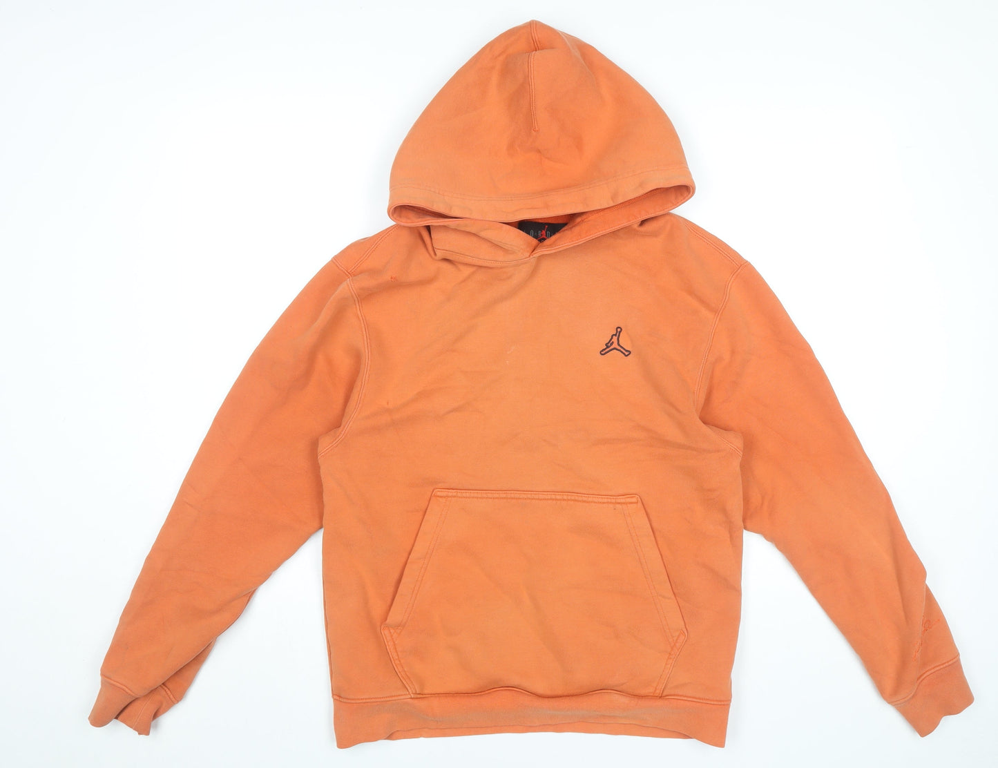 Mens UK Size S Jordan Orange Pullover Hoodie