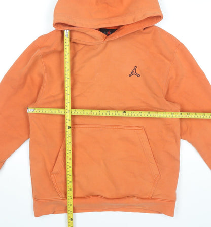 Mens UK Size S Jordan Orange Pullover Hoodie