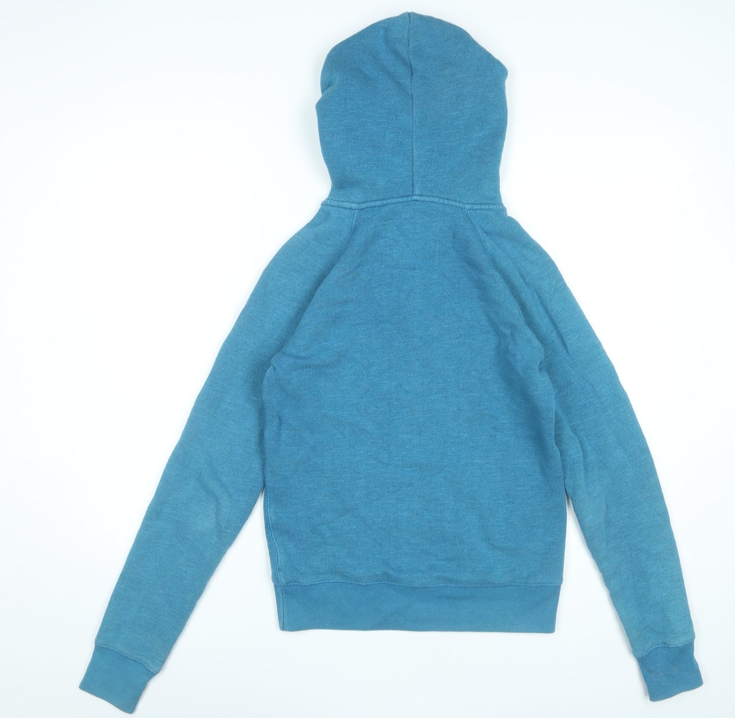 Womens UK Size 8 Jack Wills Blue Full Zip Hoodie