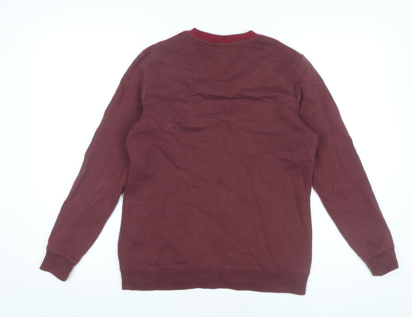 TOG24 Women’s Red Colourblock Sweatshirt Size 8 Pullover
